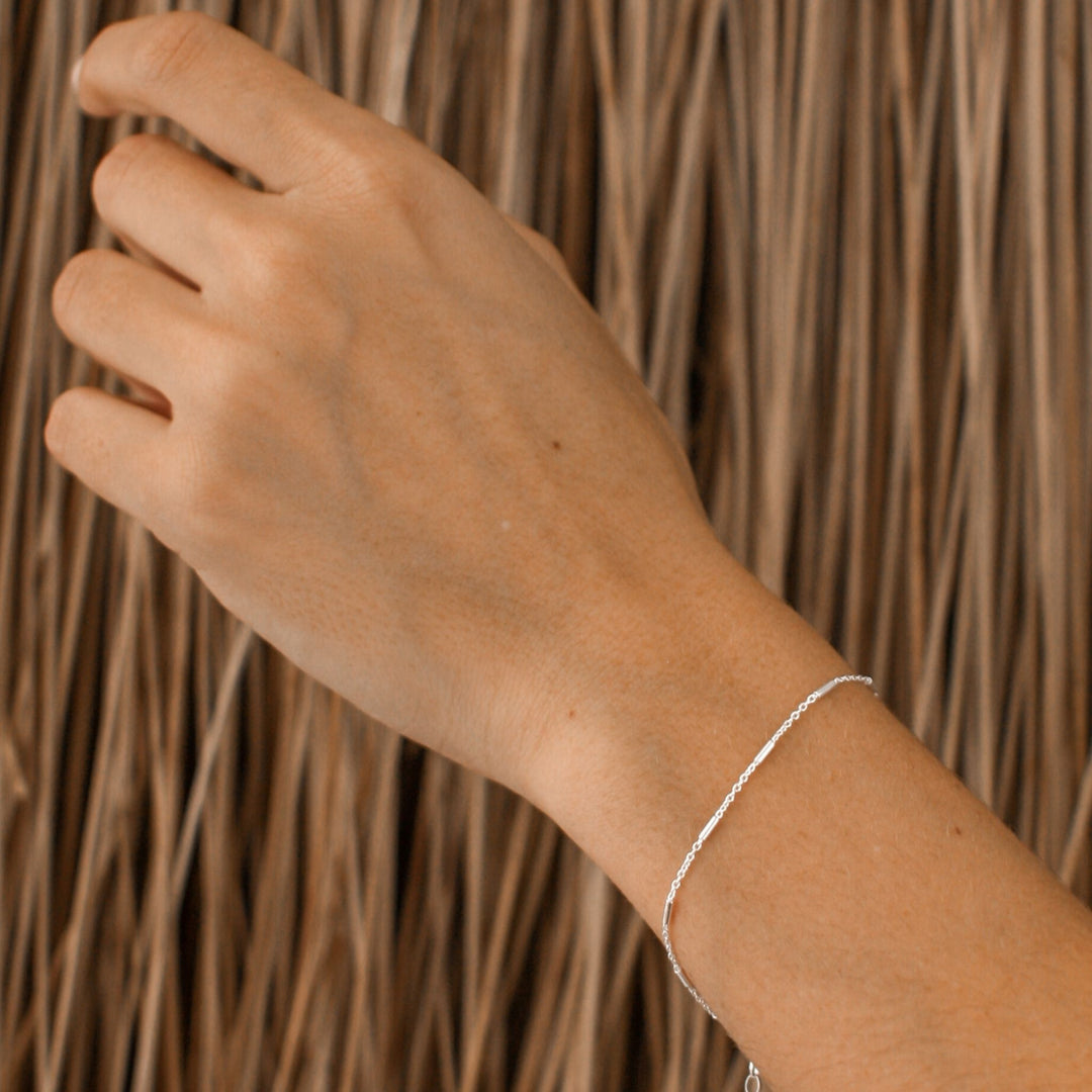 Staggered Bar Bracelet - Robyn Real Jewels