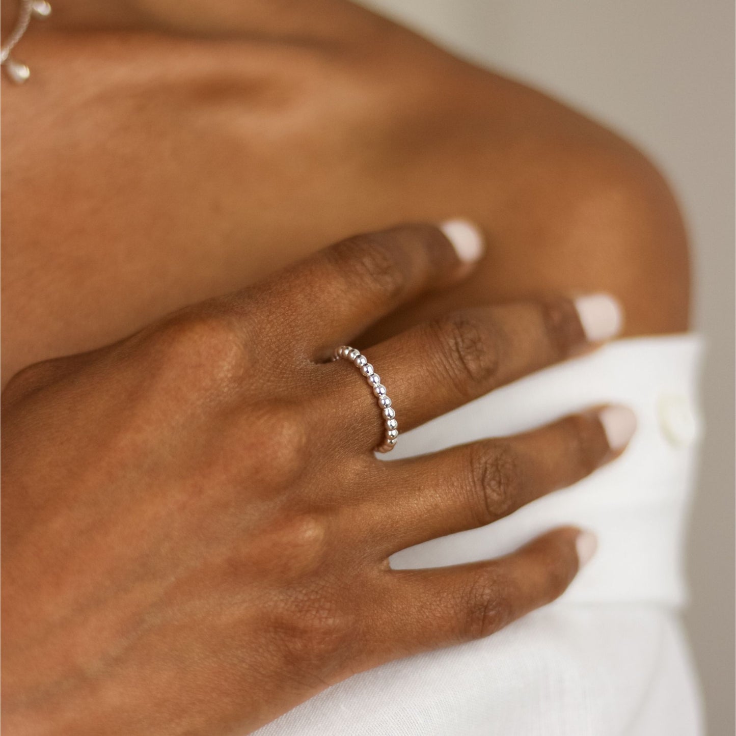 Simple Ball Stack Ring - Robyn Real Jewels