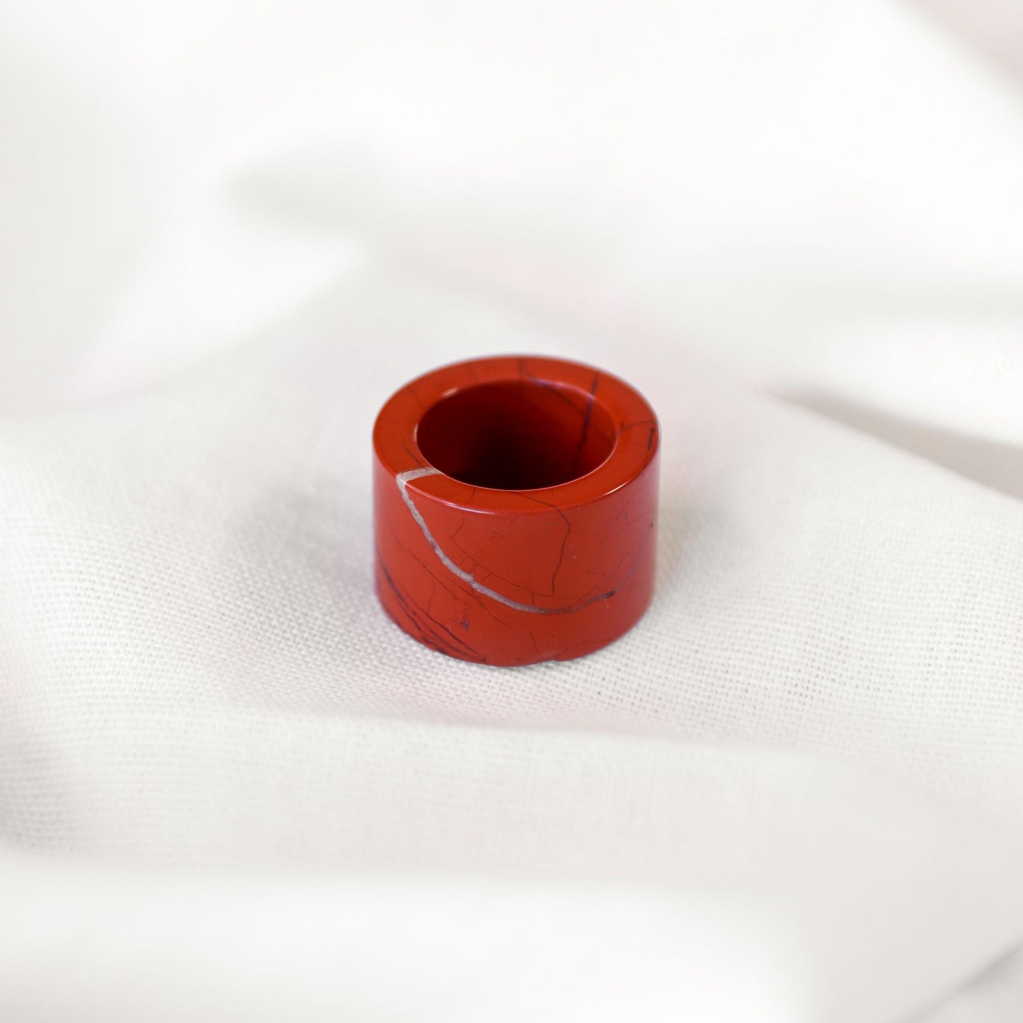 Red Jasper Stone Ring