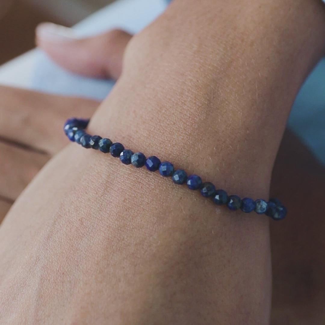 Lapis Stone Bracelet - Robyn Real Jewels