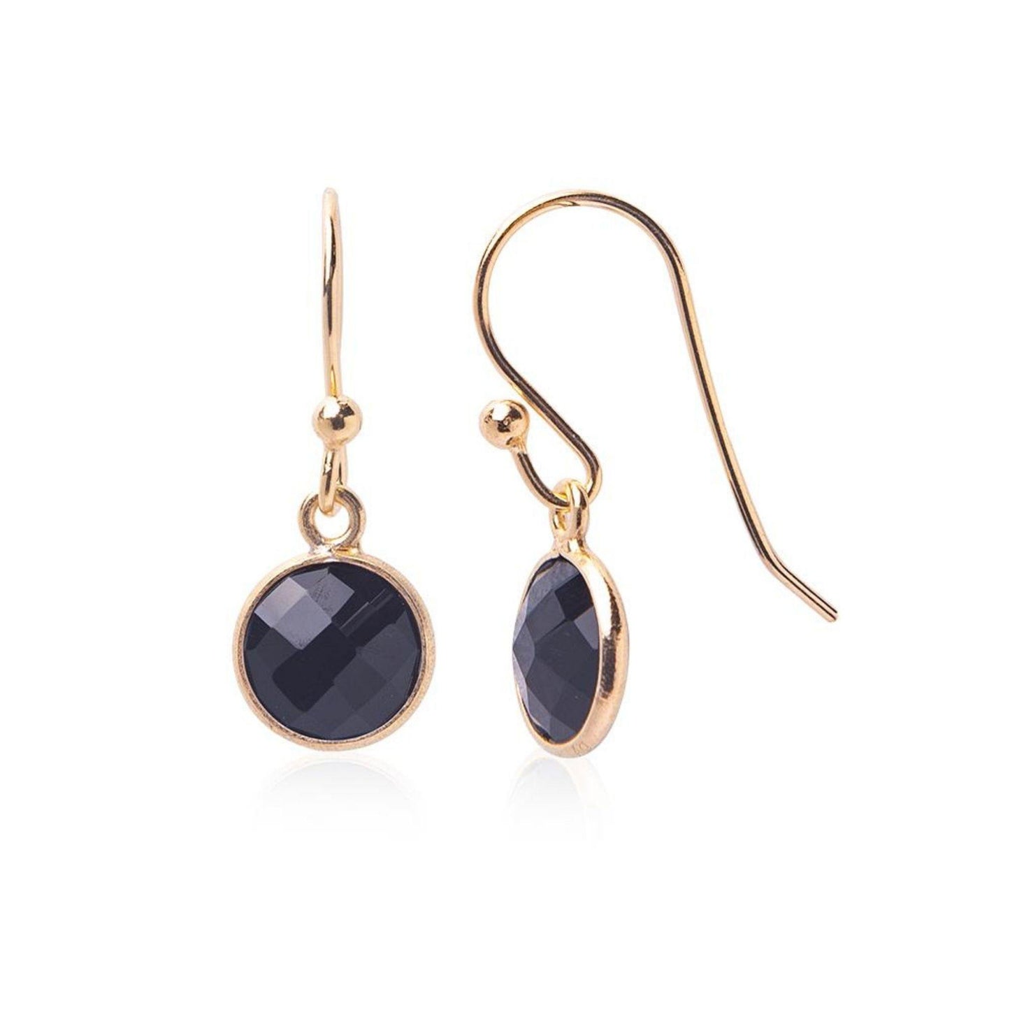 Black Onyx "Riley" Earrings - Robyn Real Jewels