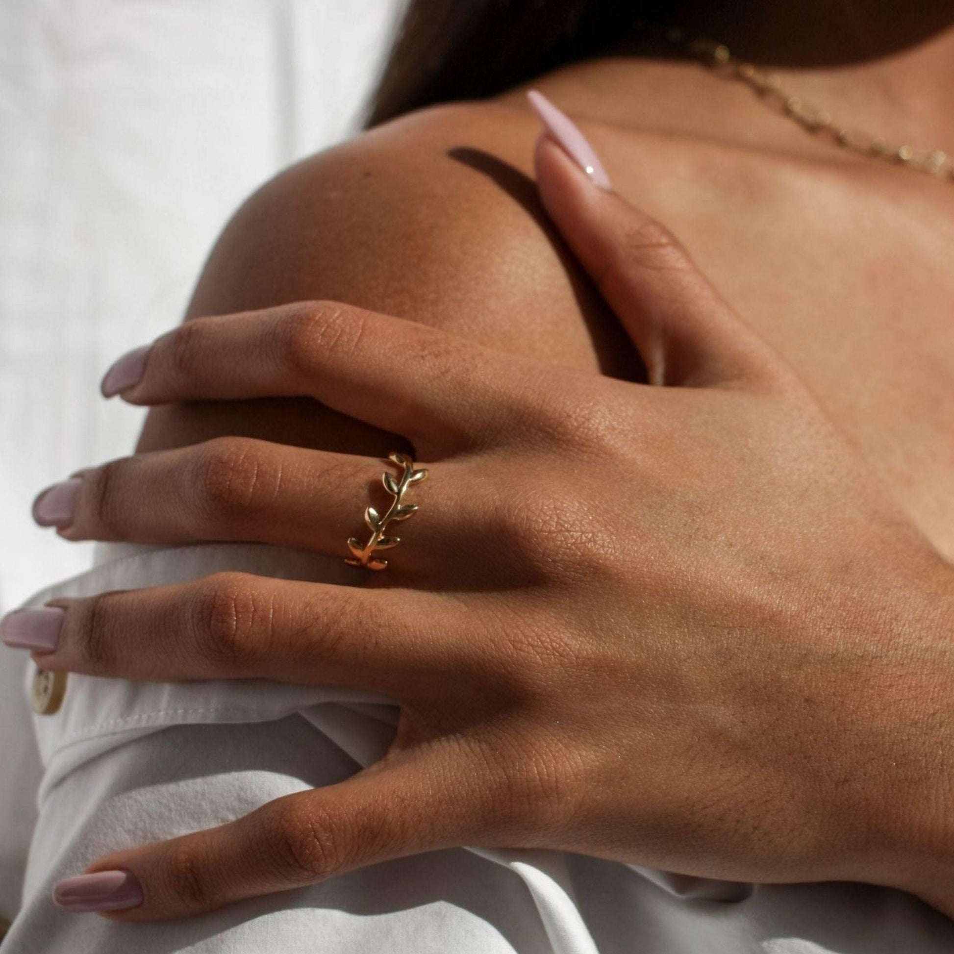 Fern Leaf Ring - Robyn Real Jewels