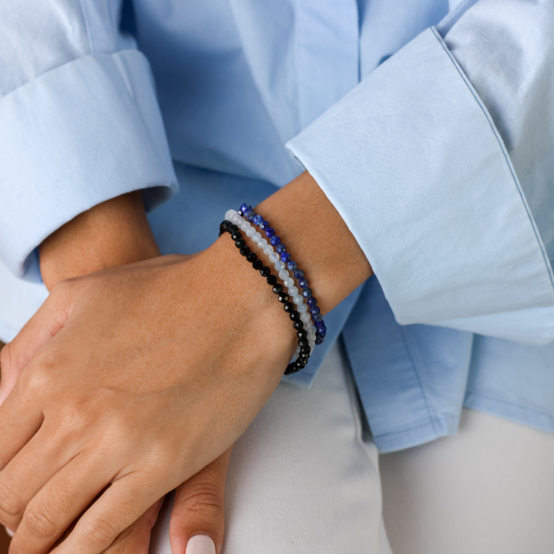 Lapis Stone Bracelet - Robyn Real Jewels