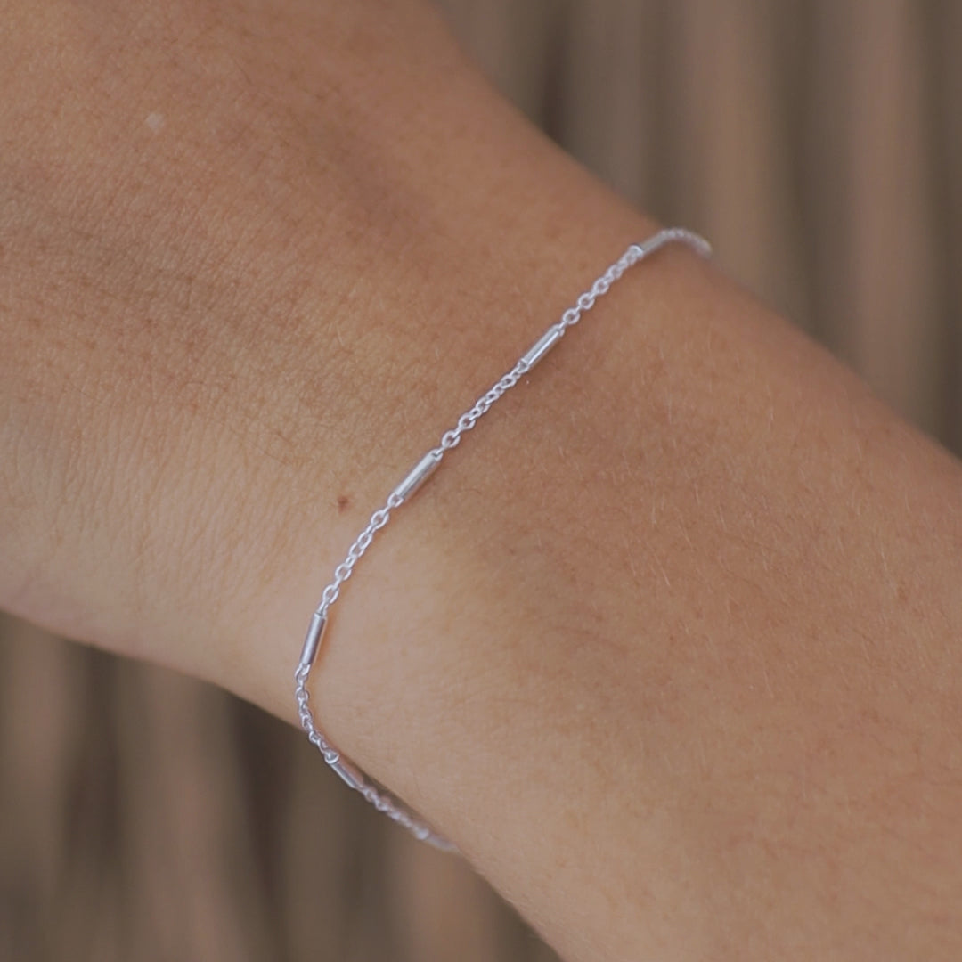 Staggered Bar Bracelet - Robyn Real Jewels